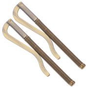 HEATSHAKING 2Pcs Durable Metal Money Storage Clips Spring Clamp for Wallet Credit Card Holder