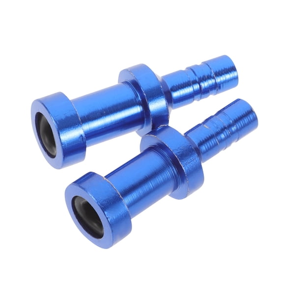 HEATSHAKING 2Pcs Tubeless Valve Stems Bicycle Pump Adapter for Cycling Inflator Nozzle
