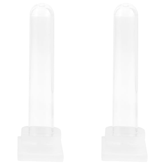 HEATSHAKING 2Pcs White Plastic Ant Water Feeder with Upright Stable Design for Ant Nest Hydration