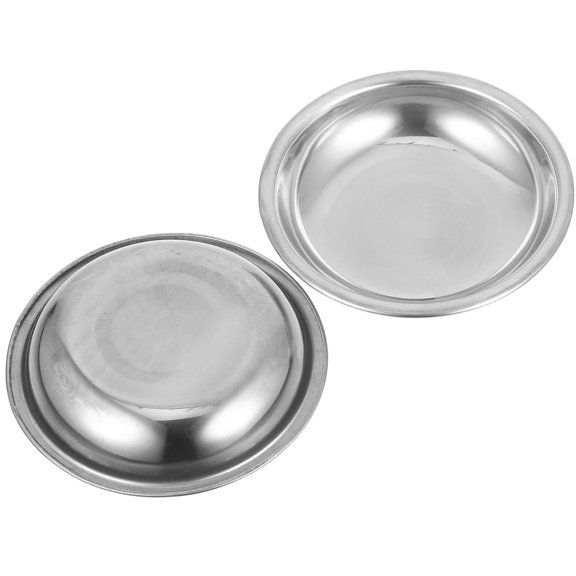 HEATSHAKING 2-Pack Stainless Steel Round Scale Pans for Precise Measurement and Home Use Kitchen Accessories