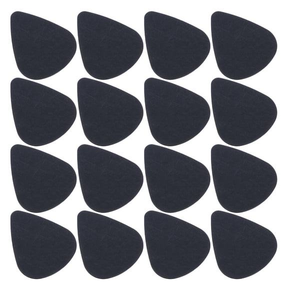 HEATSHAKING 30Pcs Bulk Black Guitar Picks for Strumming and Jazz Techniques on Acoustic Bass and Electric