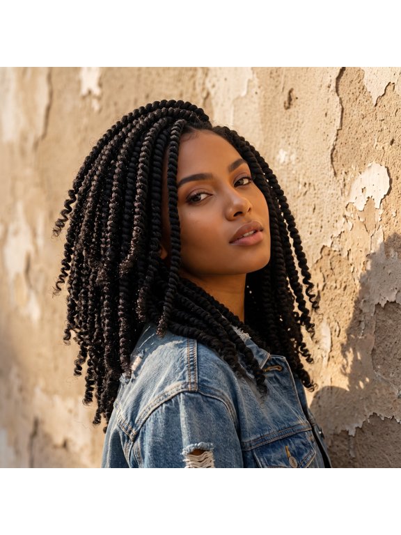 30Pcs Crochet Braids Hair Braiding Synthetic Hair for Women Weddings Festivals