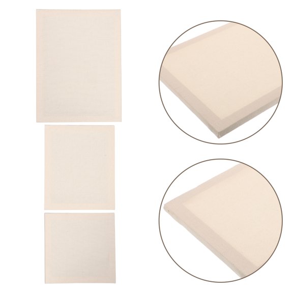 HEATSHAKING 3Pcs Punch Needle Frame with Easy to Carry Board for Stitching Hoop Table Setup and Festival Embroidery Decor
