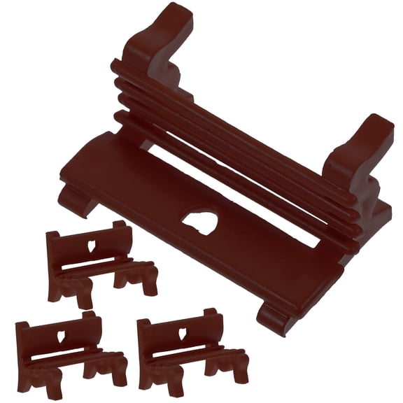 HEATSHAKING 4Pcs Mini Garden Park Bench for Hobbyists in Indoor Display at 1:75 Scale Made of Plastic Material