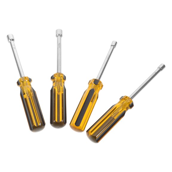 HEATSHAKING 4Pcs Portable Multi Function Hexagon Screwdriver Tool Set for Decor and Electronics