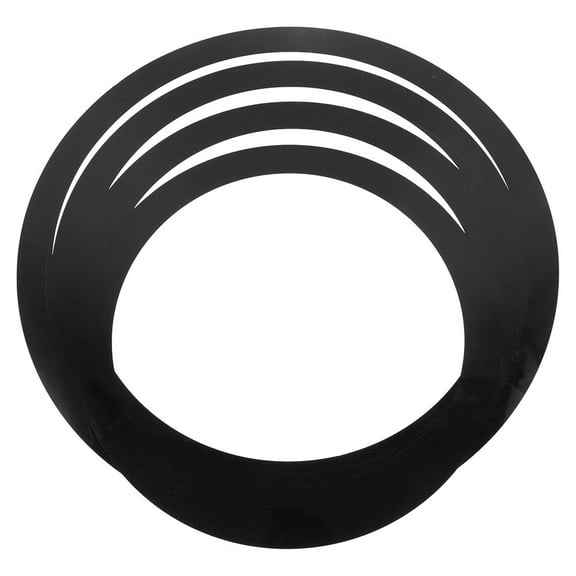 HEATSHAKING 4Pcs Round Polyacid Film Drum Kit for Sound Softening Volume Reduction Muffling 16 Inches