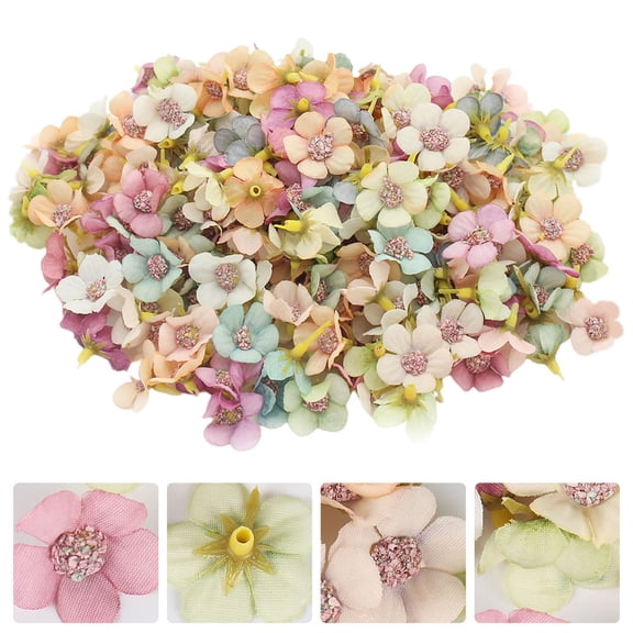 HEATSHAKING 50 Pcs Romantic for Wedding Decorations Craft Supplies and Floral Arrangement