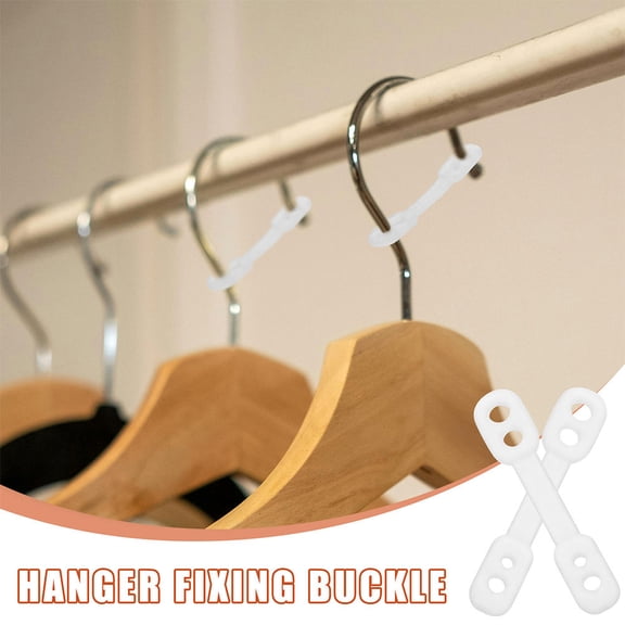 HEATSHAKING 50Pcs Silicone Windproof Clothes Hanger Buckle Skid Proof Fastener for Secure Hanging