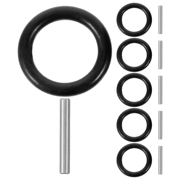 HEATSHAKING 6Sets Electric Wrench Retainer Ring Set with Multiple Adapters for Efficient Operation