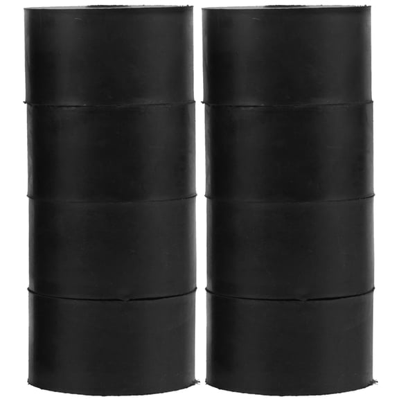 HEATSHAKING 8Pcs Black Flower Pot Feet Outdoor Plant Pot Risers for Airflow and Drainage