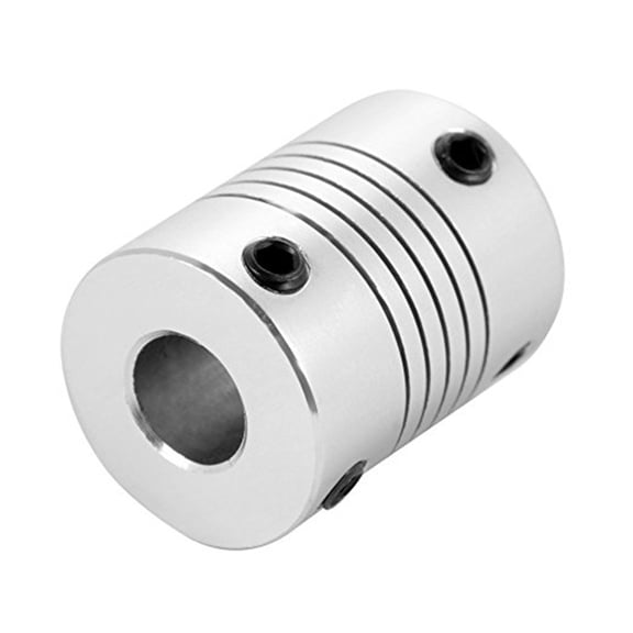 HEATSHAKING 8Pcs Encoder Shaft Shaft Couplings for Diy Projects Axial Deviation Compensation 1x0.8x0.8in