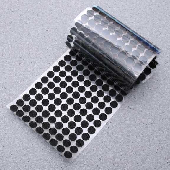 HEATSHAKING 900Pcs Nylon Round Stickers Self Adhesive Hook and Loop Fastening Tape for Indoor Outdoor Use Wall Decorations