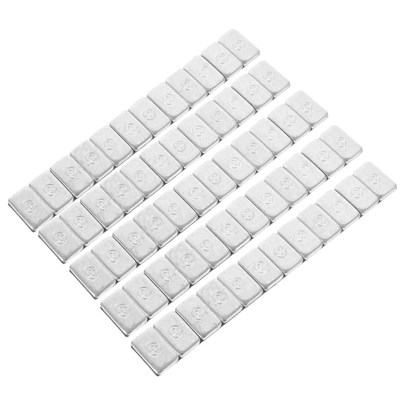 HEATSHAKING Adhesive Silver Wheel Weights for Tire Dynamic Balance Stick on for Motorcycles Cars Suvs Trucks