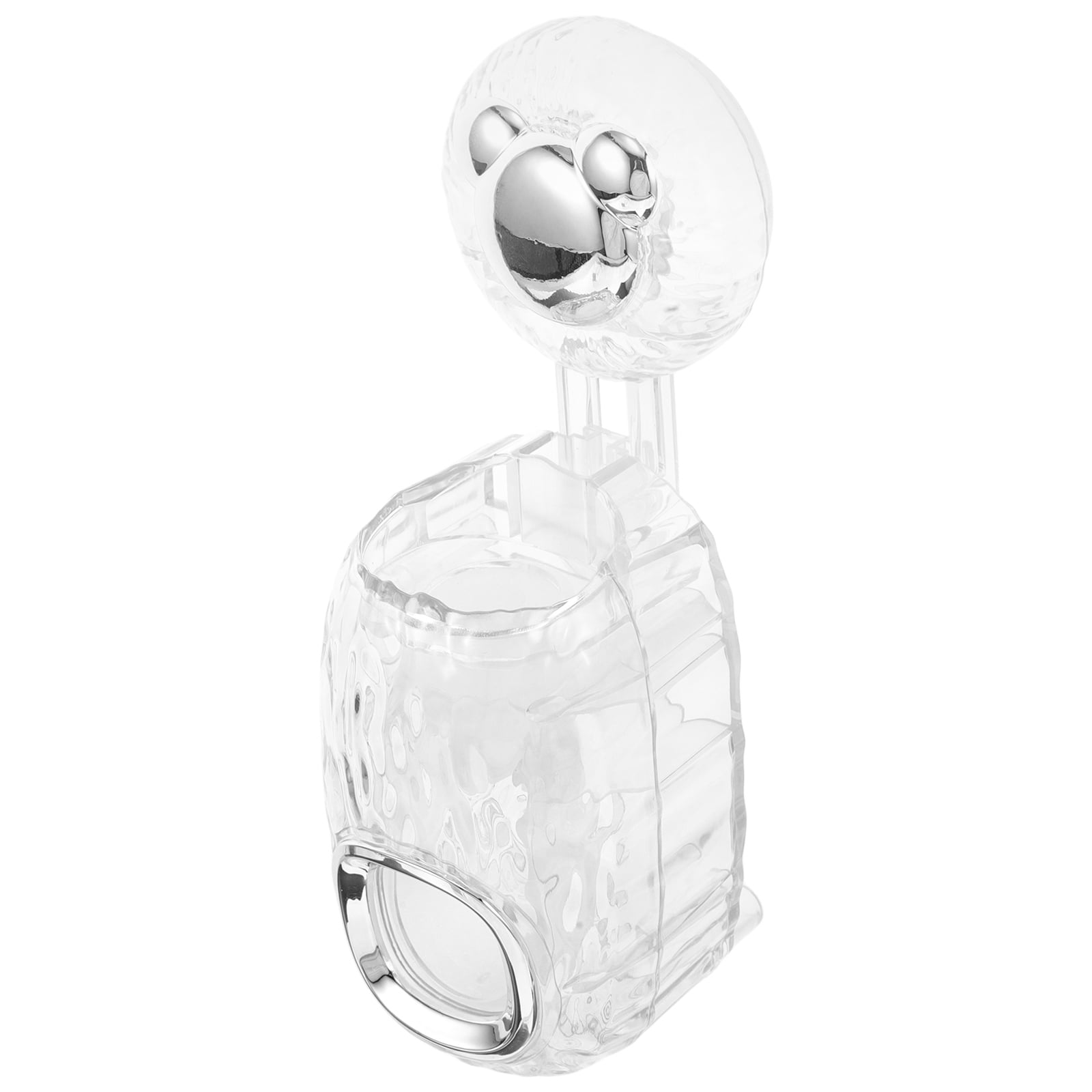 HEATSHAKING Automatic Toothpaste Squeezer Transparent Plastic Wall ...