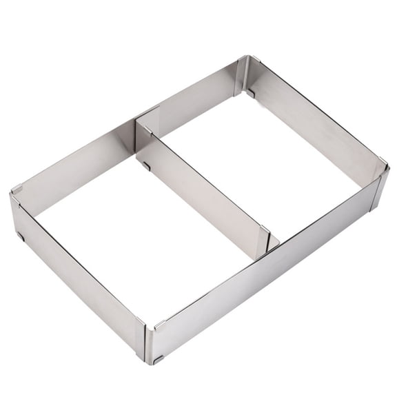 HEATSHAKING Baking Rings 1Set Heat Cake Stainless Steel Adjustable Mousse Cutter Tool