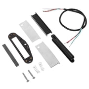 HEATSHAKING Black Humbucker Pickup for Replacement Part Electric and Acoustic Guitar