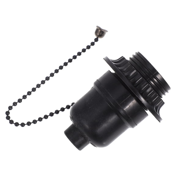 HEATSHAKING Black Lamp Rewire Kit with Durable Socket Holder for Table Lamps Home Use