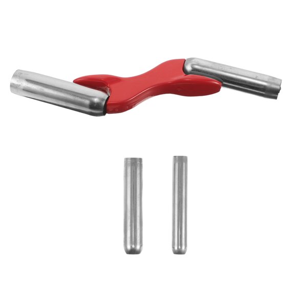 HEATSHAKING Brick Jointer Tool Carbon Steel Red Replacement Set for Masonry Restoration