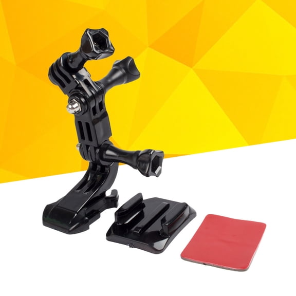 HEATSHAKING Camera Mount Kit 1Set Accessories Kit Black Plastic For Road Trip And Flying