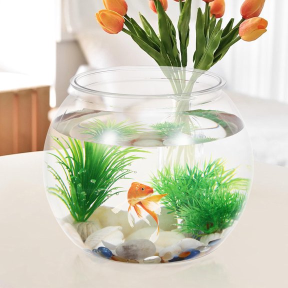HEATSHAKING Clear Fish Keeper 1Pack In PET Material Perfect For Home And Garden