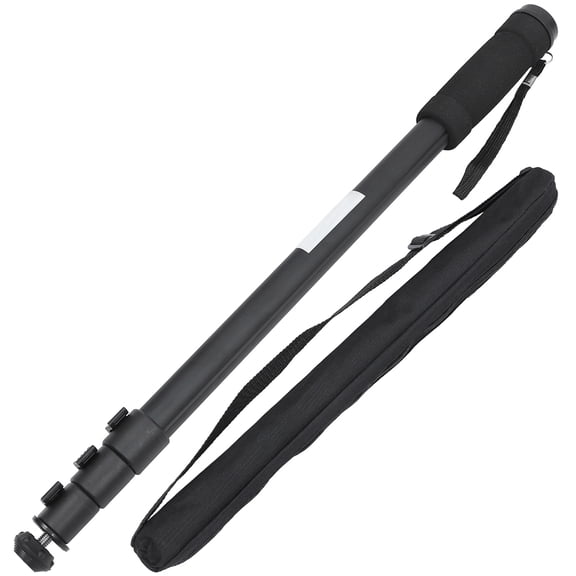 HEATSHAKING Compact Black Telescopic Monopod for Cameras Stable Professional Photography Pole