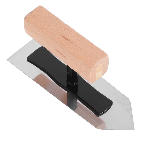 HEATSHAKING Compact Stainless Steel Masonry Trowel for Construction Precise Hand Tool for Wall Decoration and Smoothing