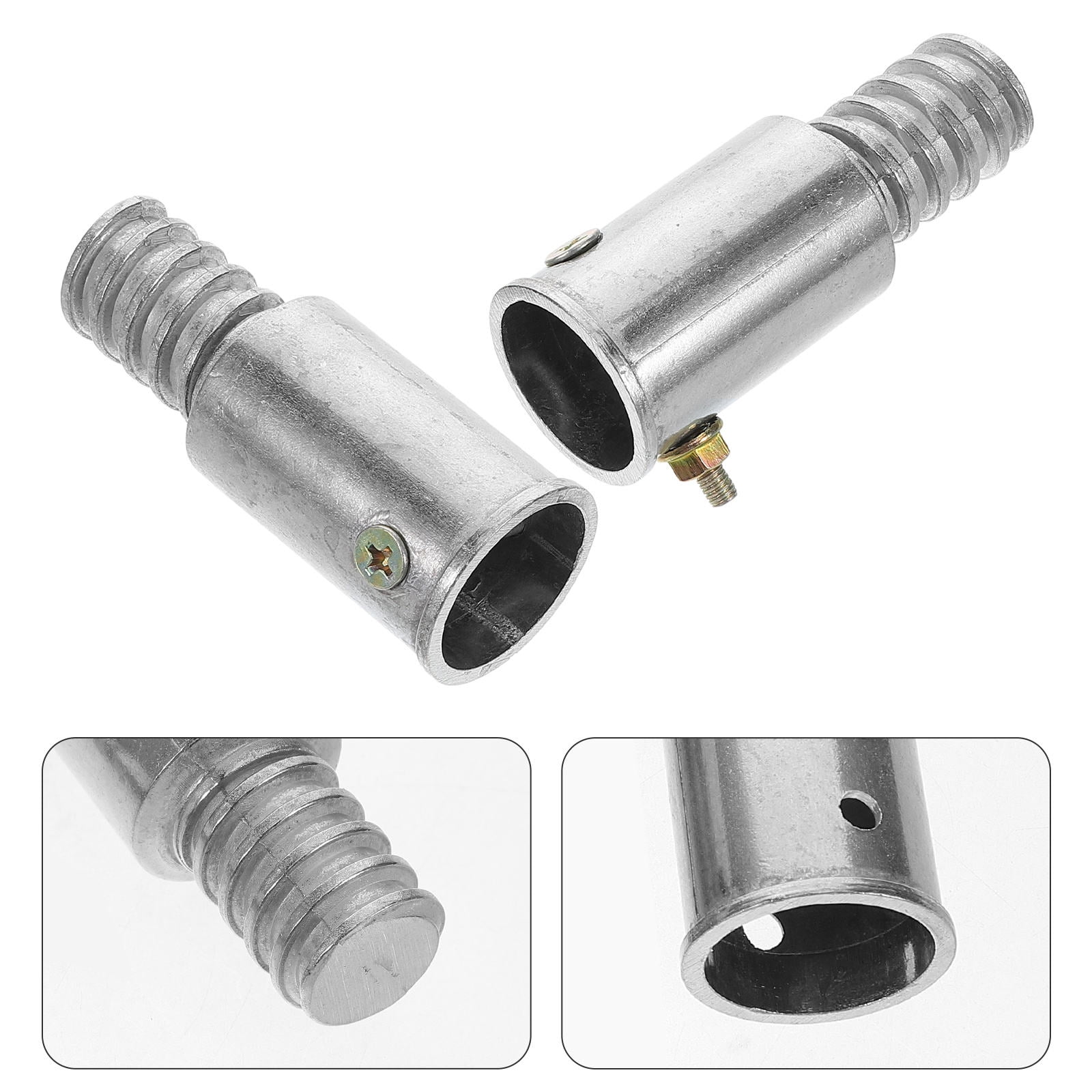 Gong Threaded Tip Replacement Extension Poles Threaded Tip Repairing Broom Handle Threaded End