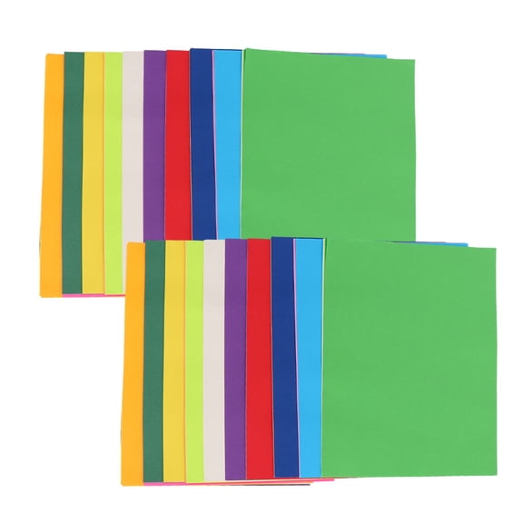 HEATSHAKING DIY Craft Folding Paper 200 Sheets for Art Projects and Creative Arts