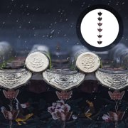 HEATSHAKING 2016 Petal Aluminum Coffee Metal Decorative Rain Chain 1 Meter 1 Piece