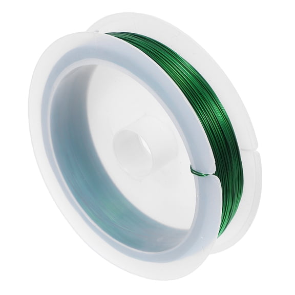HEATSHAKING Durable Green Bead String Iron Wire for Wedding Garden Birthday Home Decorative Use