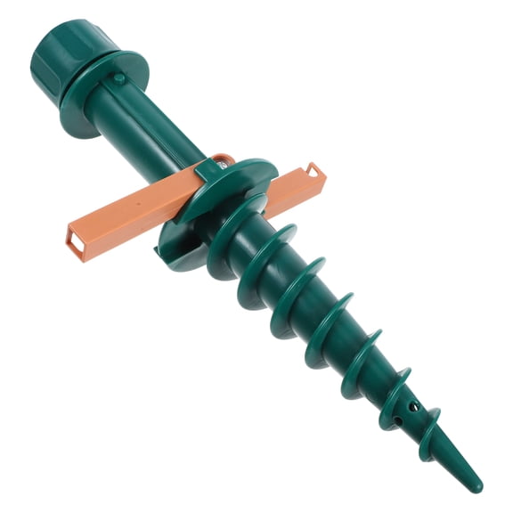 HEATSHAKING Durable Outdoor Umbrella Holder Spike for Sand with Compact Portable Design and Strong Support