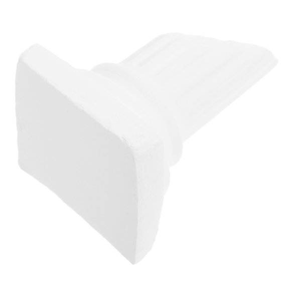 HEATSHAKING Elegant White Roman Column Decoration with Unique Crosssection for Home and Event Styling