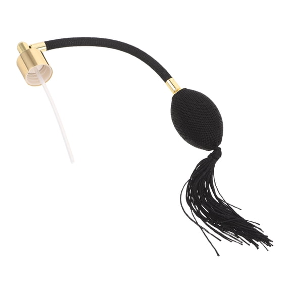HEATSHAKING Fine Mist Spray Cap, Black Metal and Plastic, Precise Control for Bottle Use