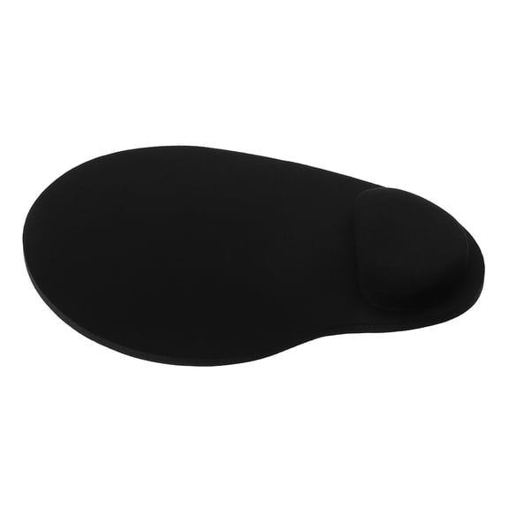 HEATSHAKING Travel Mouse Pad Portable Ergonomic Mousepad Black 1Set Back to School