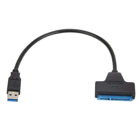 HEATSHAKING Hard Drive Cable USB 20 to USB Compatible Black for 25 Inch 18 Hdd Computer Adapter