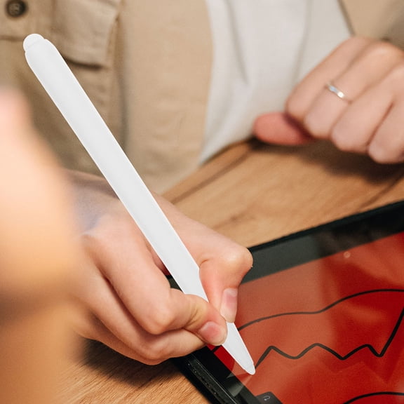 HEATSHAKING Infrared Screen Stylus Pen White Color for Home Use with Dual Tip Design