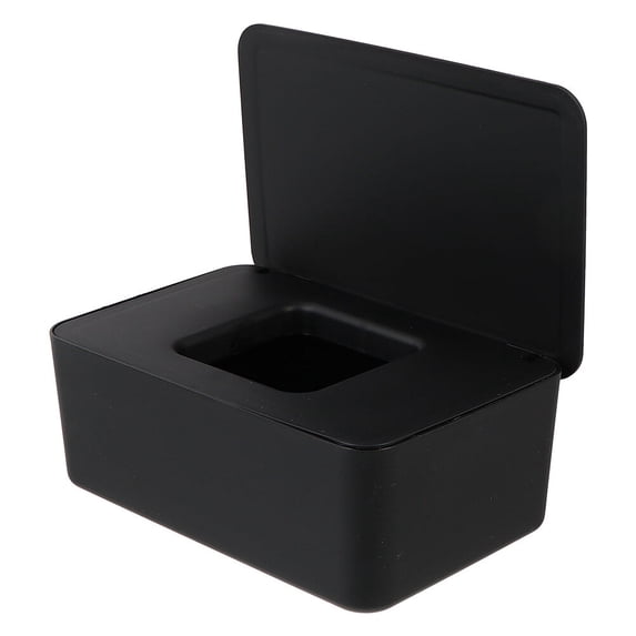 HEATSHAKING Multi-purpose Tissue Box Tissue Storage Box Rectangular Dust Protection for Daily Use 1Pack