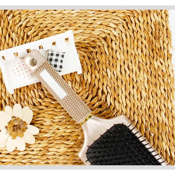 HEATSHAKING Paddle Hair Brush with Ball Tipped Bristles for Gentle Detangling and Scalp Stimulation
