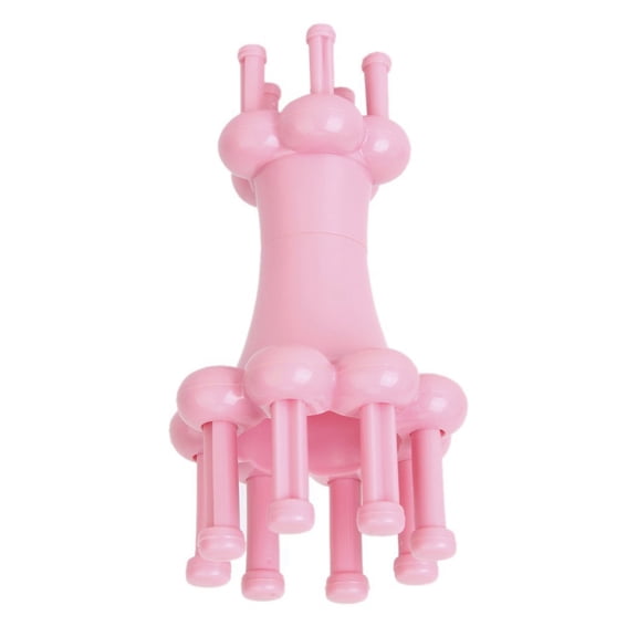 HEATSHAKING Pink Plastic Round Knitting Loom Kit with Two Sizes and Loom Pick for Hats Scarves and Socks