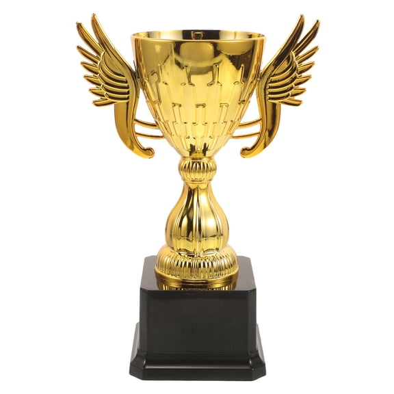 HEATSHAKING Plastic Plated Gold Trophy Award for Team Sports Tournament Achievement and Competition Recognition