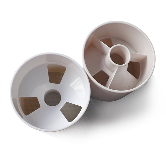 HEATSHAKING Putting Cup Practice White Plastic Golf Practice Training Aid Home Backyard 1Pcs
