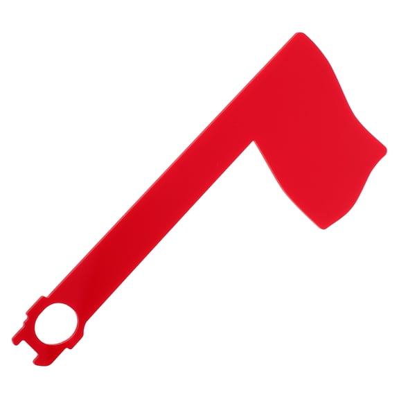 HEATSHAKING Red Acrylic Mailbox Flag with Rotatable Design for Easy Outgoing Mail Notification