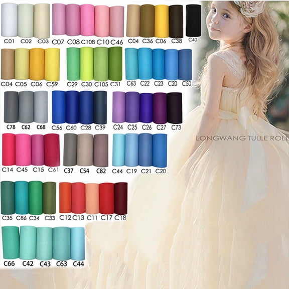 HEATSHAKING Red Tulle Cloth Dacron Material Ideal for Crafting Wedding Bows and Wraps