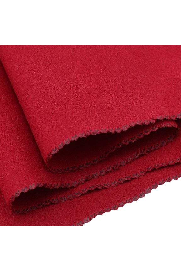 Red Wool Piano Keyboard Cover for 88 Note Piano Durable Washable Dust Protection