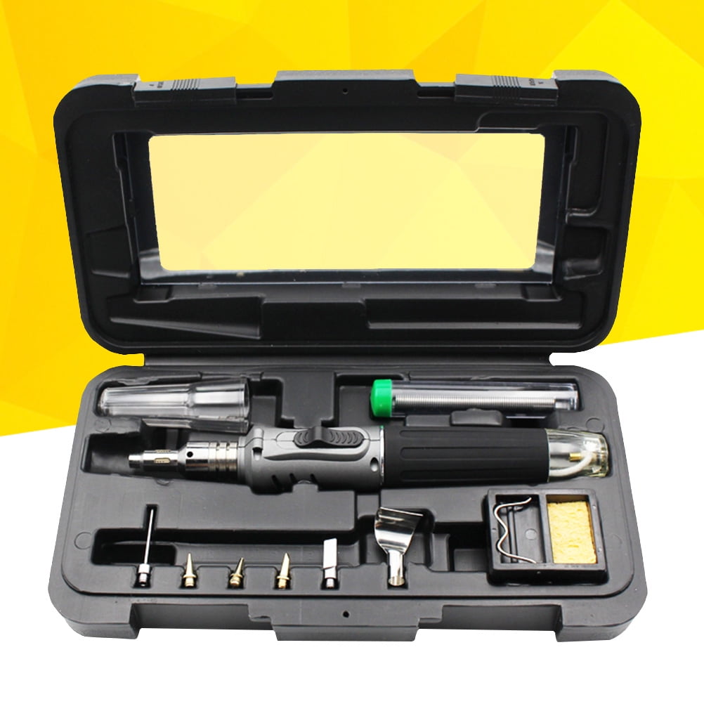 HEATSHAKING Soldering Iron Kit 1Set for Jewelry Making ESD Safe Gas Powered Gray