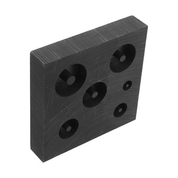 HEATSHAKING Square Black Graphite Mold for Jewelry Casting High Density Heat Resistant Metal Casting