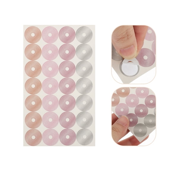 HEATSHAKING Strong Adhesive Hole Reinforcement Labels for Office School and Home Use