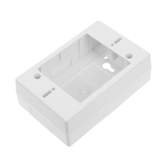 HEATSHAKING Surface Mount Electrical Box White for Switch Installation Compatible with American Standards