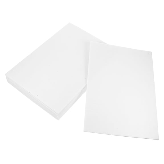 HEATSHAKING Thick White Foam Sheets for DIY Crafting and Model Making Smooth Finish