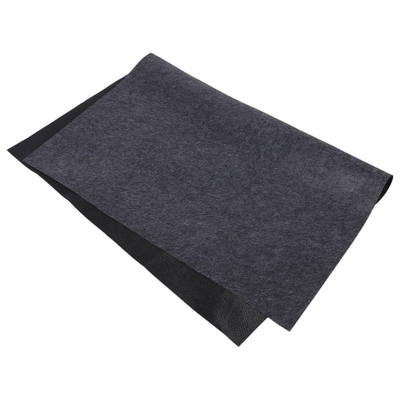 HEATSHAKING Driveway Oil Drip Mat Oil Spill Mat Grey Waterproof For Professional Mechanic 1Pcs